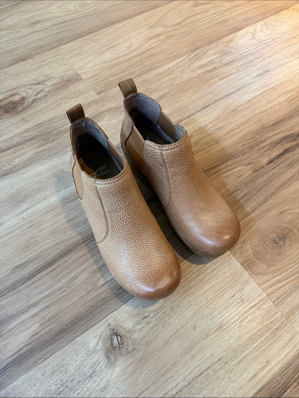 Dansko Frankie Honey Distressed Bootie Size 37
